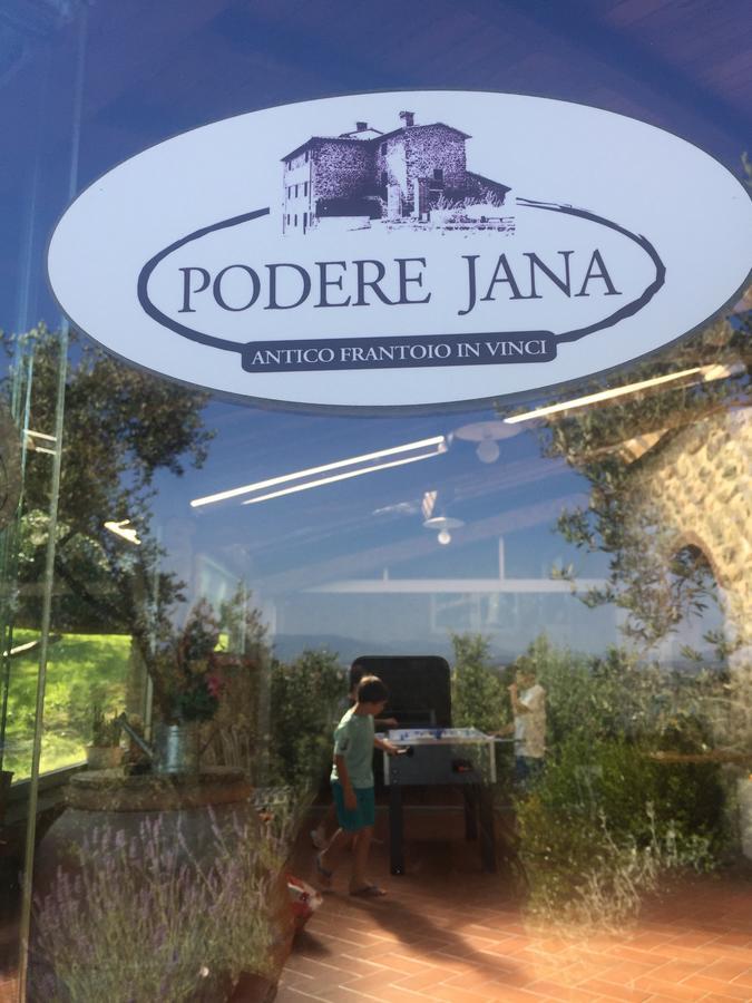 Podere Jana Antico Frantoio Vinci Exterior photo